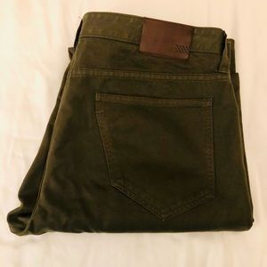 Billy Reid 5-pocket pants. 34/32